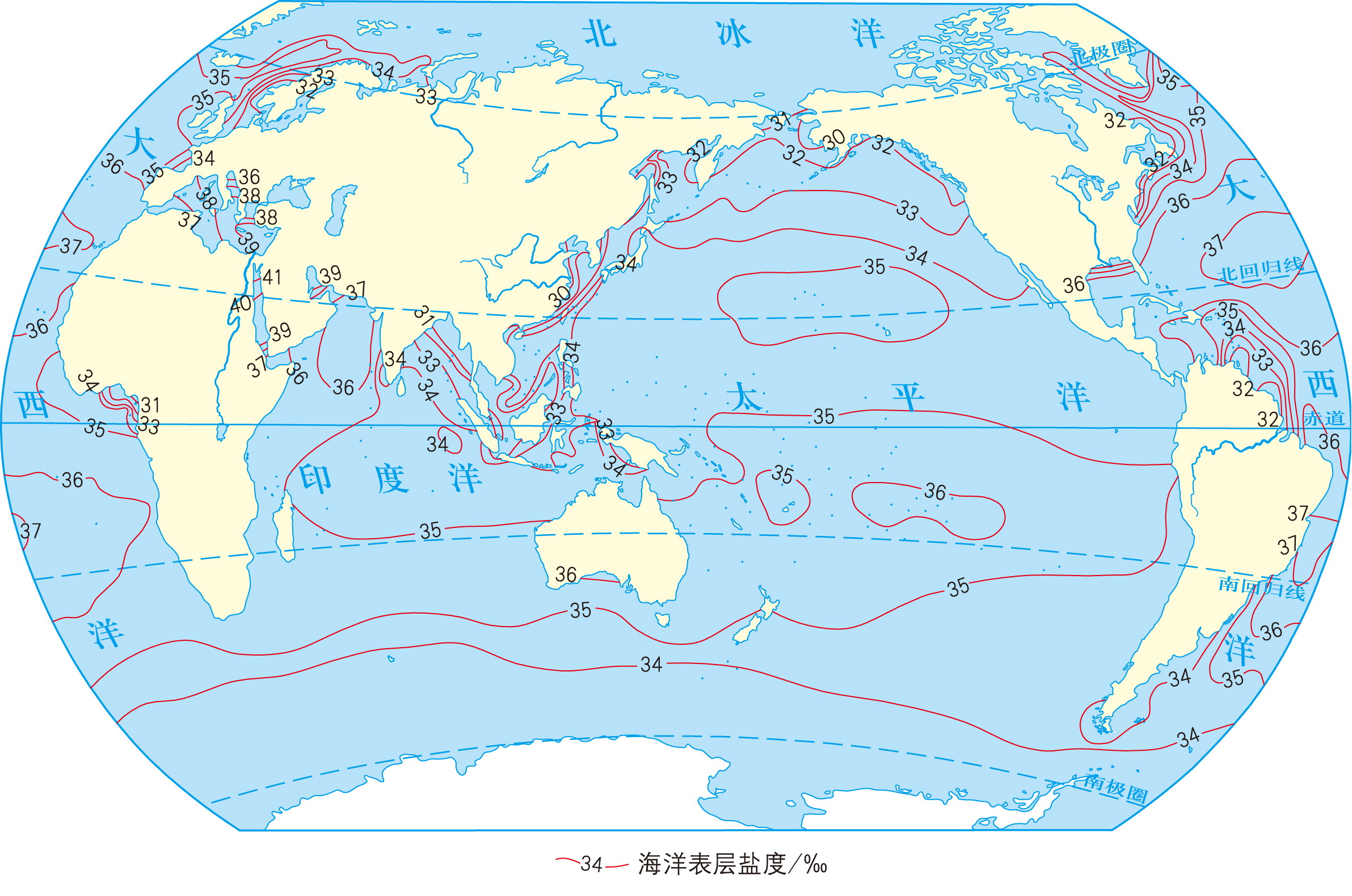 海洋性气候分布图片