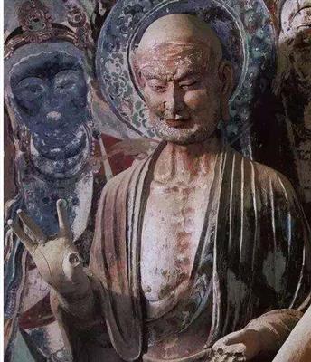 莫高窟第45窟伽叶像