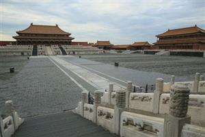 北京故宫太和殿及其广场