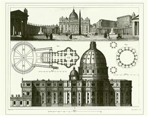 圣彼得大教堂结构图