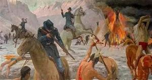 印第安人遭屠杀